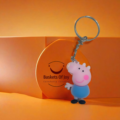 Cute Peppa pig keychain for kids set of 3