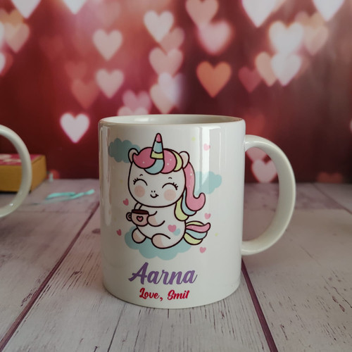Personalised mug for kids for return gift and birthday gift for boys and girls