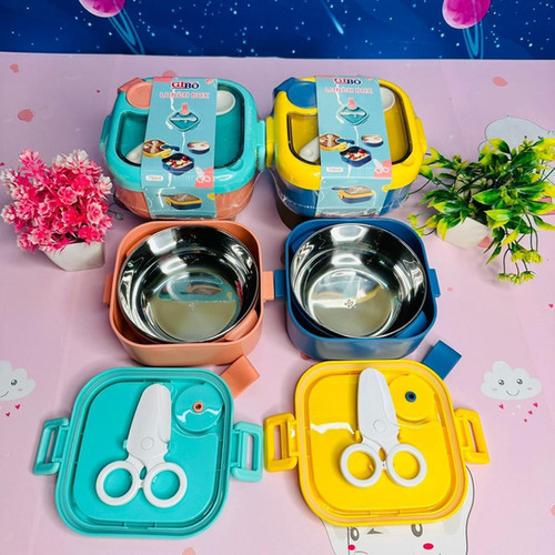 Snack mini bento lunch box tiffin box for kids