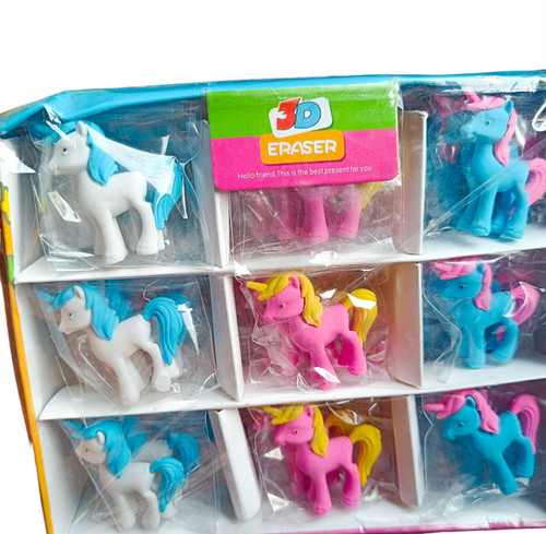 Unicorn fancy Eraser set of 12 for return gift birthday return gift