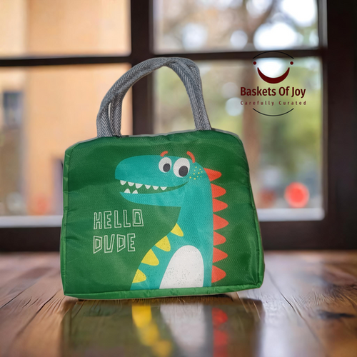 Dino insulated lunch bag for kids return gift pack of 6