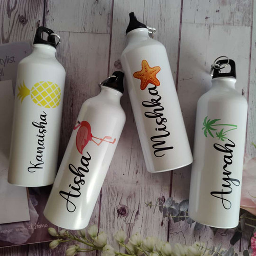 Personalised metal bottle for kids and adults 750 ml