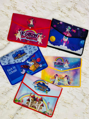 Heavy quality kids folder for birthday return gifts ( set of 12)