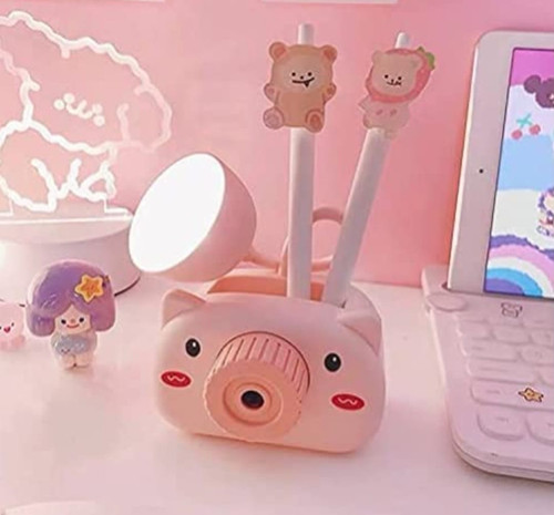 Multifunctional camera shaped Lamp WITH Sharpener for kids
