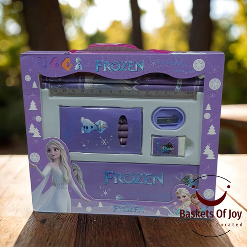 Frozen stationery set with crayon for kids