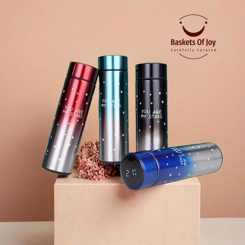 Star temperature water bottle for kids and adults  500 ml