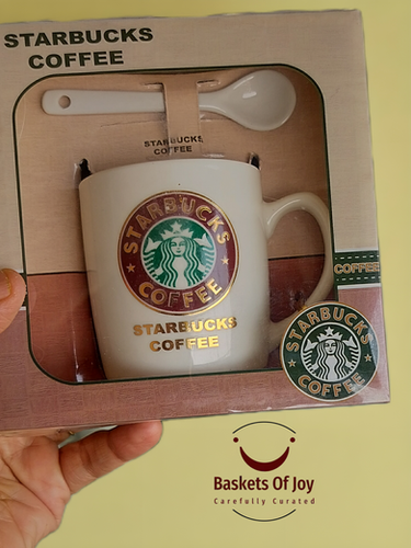 Starbucks coffee mug spoon set