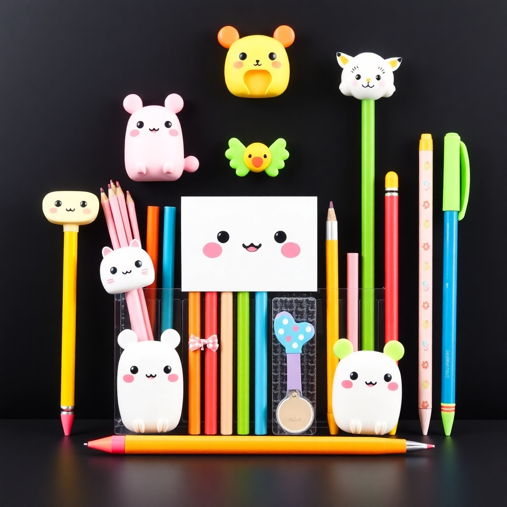 Kawaii Stationery Set