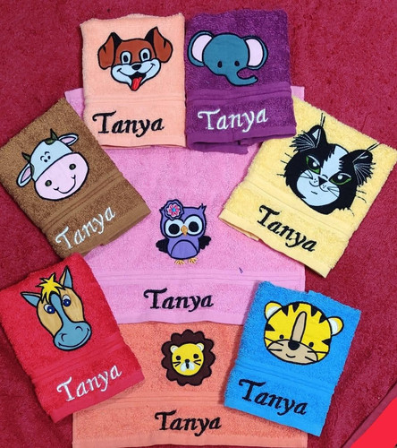 Personalised towel for kids and adult