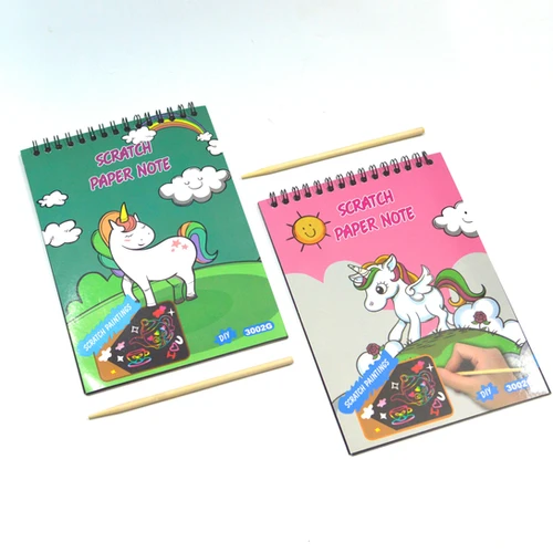 Scratch Book Magic Doodle Scratch Art Activity  birthday return gift