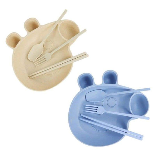 Peppa Pig Plate with Cutlery Set - A Delightful Birthday Return Gift