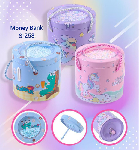 Premium piggy bank money bank unicorn /dino/bunny
