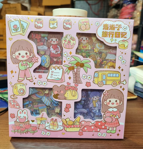 Kawaii Sticker Set - A Colorful and Quirky Gift for Creative Kids