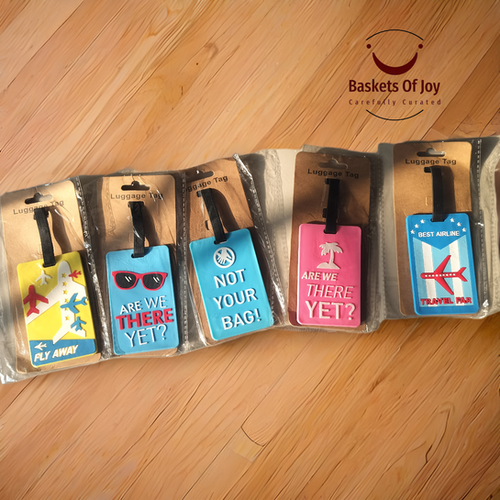 Quirky Travel Tags Pack of 5