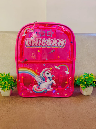 Neon backpack jelly  for kids birthday return gift